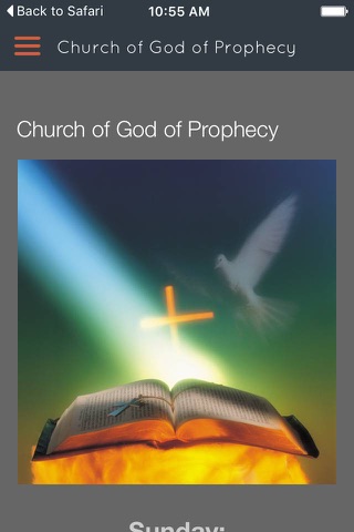 Church of God of Prophecy SV screenshot 4