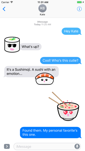 Sushimojis