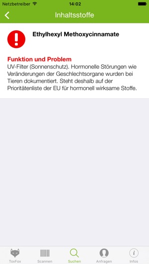 ToxFox – Der Produktcheck des BUND(圖4)-速報App