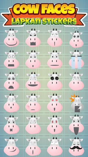 Sticker Me: Cow Faces(圖2)-速報App