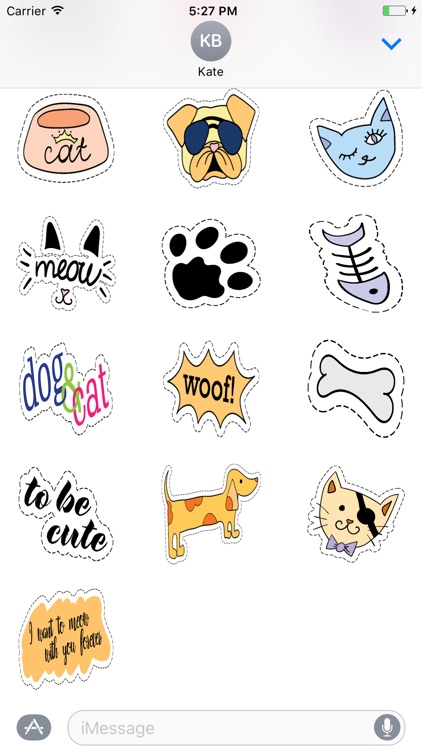 Cats and Dogs : Fashion Patches