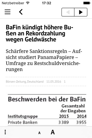 Börsen-Zeitung screenshot 4