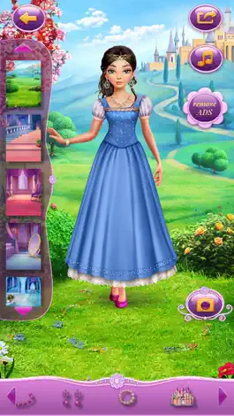 Game screenshot Dress Up Princess Nadya apk