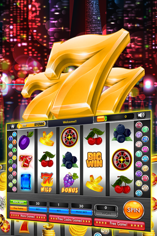 Deluxe 777's Slot Machines – Downtown Vegas Casino screenshot 3