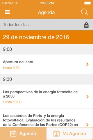 III Foro Solar Español - UNEF screenshot 3