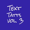 Text Tatts vol. 3 - Hip Hop Emoji stickers