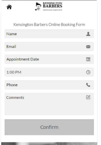 Kensington Barbers screenshot 2