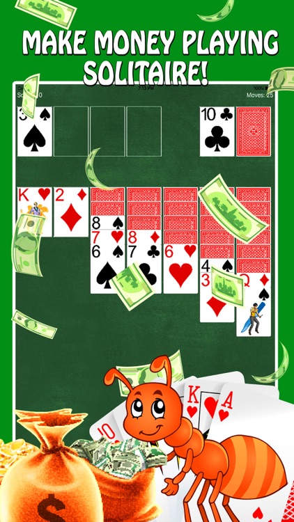 Solitaire Free For Cash and Prizes