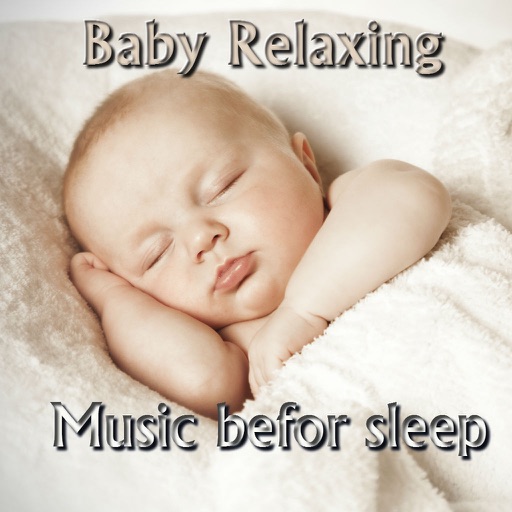 Baby relaxing music before sleep icon