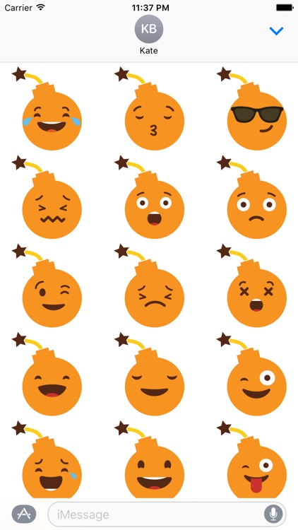 BombMoji Stickers Free for iMessage