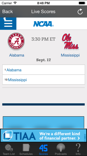 College Football Radio & Live Scores + Highlights(圖5)-速報App