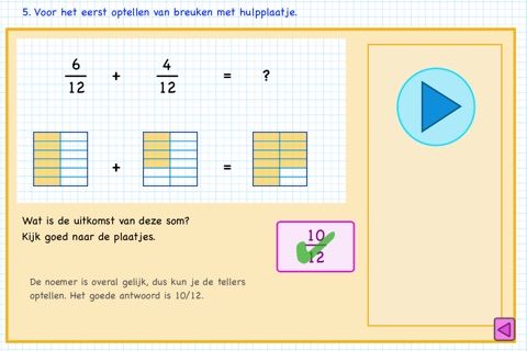 Fractions Math screenshot 4