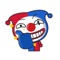 Animated Clown Stickers