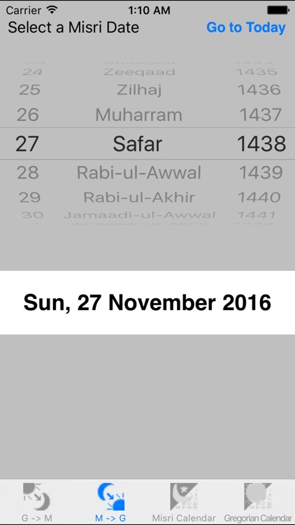 Misri Calendar