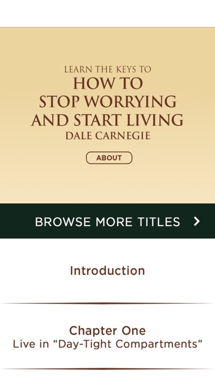 How To Stop Worrying And Start Living Meditations