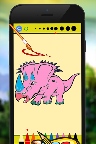 Dino Coloring Book - Dinosaur Drawing for Kid Games screenshot 4