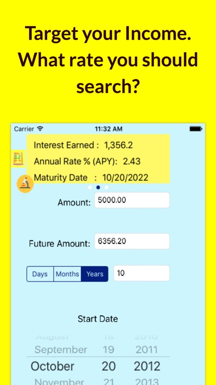 Illuminating Compound Interest Calculator screenshot-3