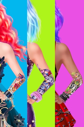 Punk Princess - Tattoo Design Makeover screenshot 2