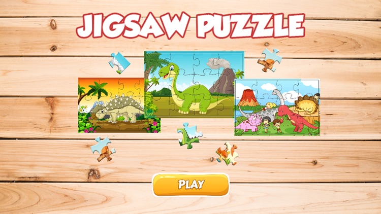 Dinosaurs Jigsaw Game HD - For Kids Toddler Puzzle