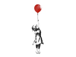 Banksy is an England-based graffiti artist, political activist and film director of unverified identity