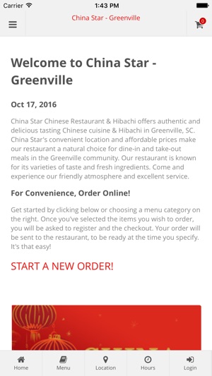 China Star - Greenville