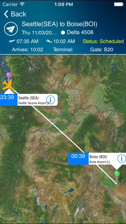 Boise Airport Pro (BOI) + Flight Tracker