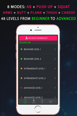 30 Day Fitness Challenges ~ Daily Workout Pro - náhled