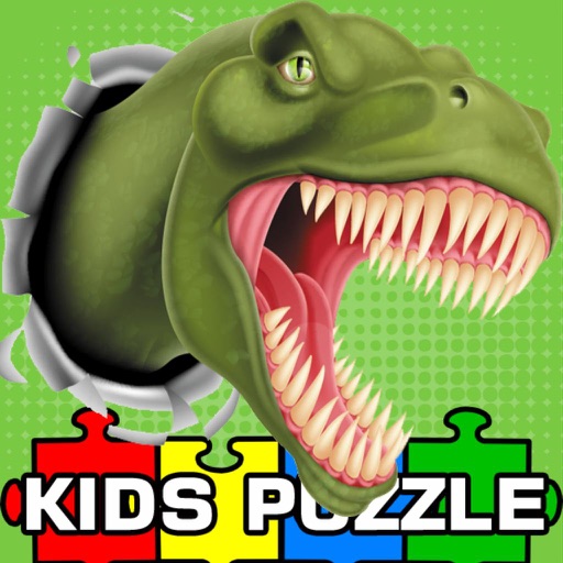 Dinosaur Puzzle Jigsaw HD Game For Toddlers & Kids iOS App