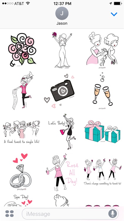 philoSophie's Bridal Sticker Pack