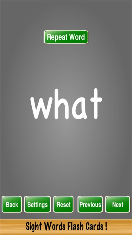 Sight Words Flash Cards !