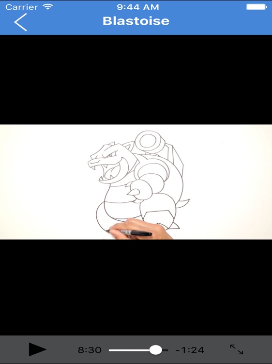 How to Draw Cartoons Step by Step Video for iPad