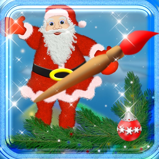 Christmas Smily Draw - Draw Your Xmas iOS App