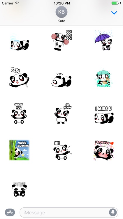 Lovely Panda Sticker