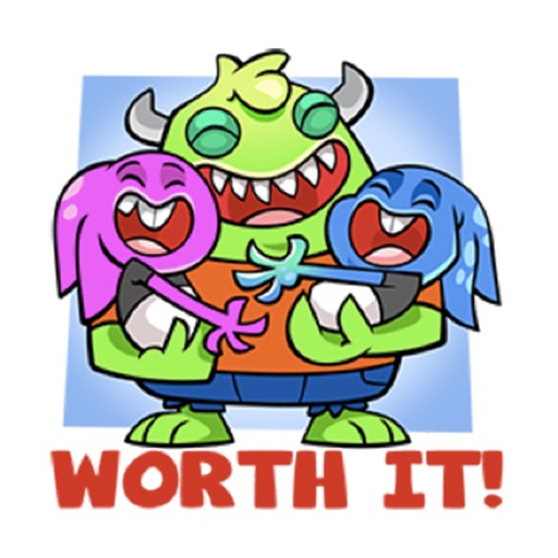 Monster Sticker icon