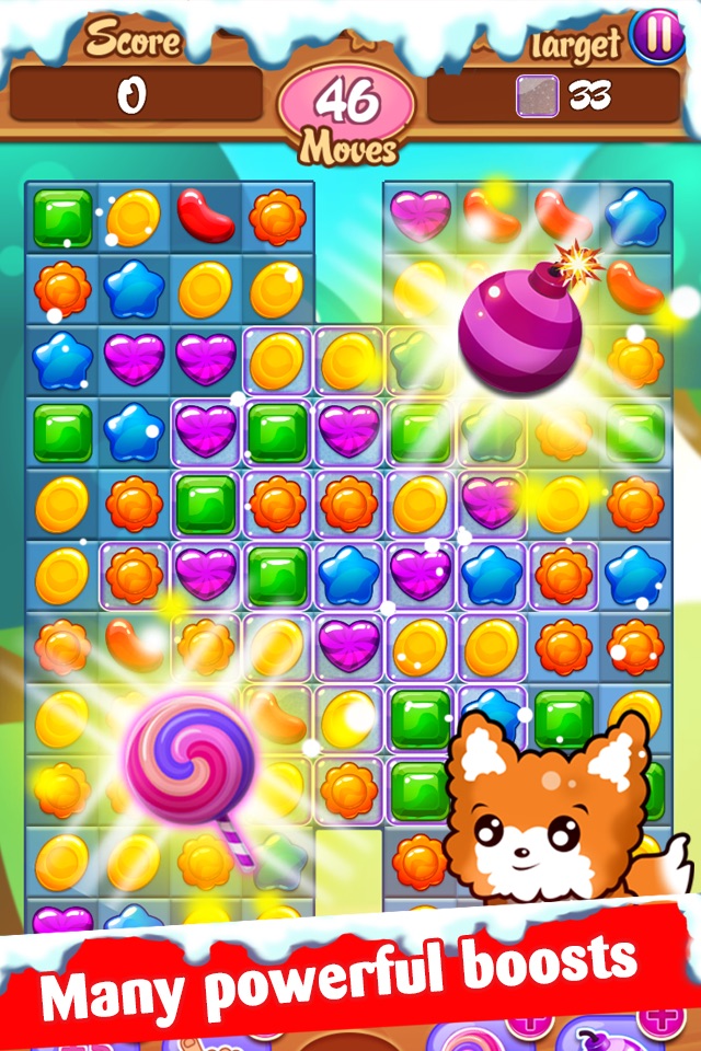 Candy Blast Gummy Bears - Yummy Crush Match 3 Game screenshot 3