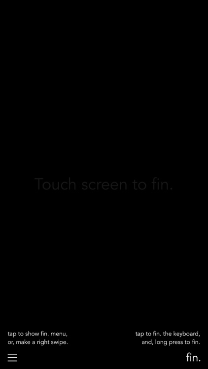 fin. - Everything would come to an end.