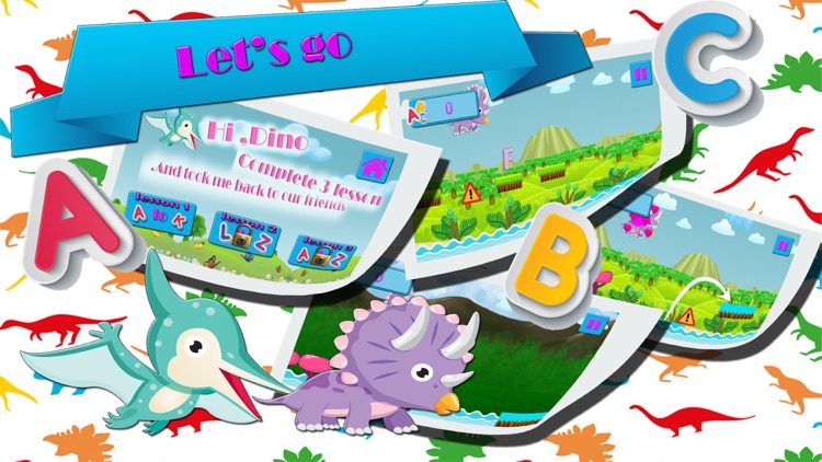English is fun dinosaur learning games for kids screenshot-3