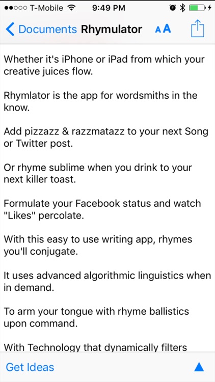 Rhymulator: Rhymes for Songwriters, Rappers, Poets