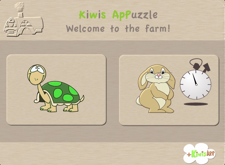 Puzzle for Baby- farm animals HD