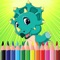 Dinosaur Coloring Book for Kids & Adults Games Hd