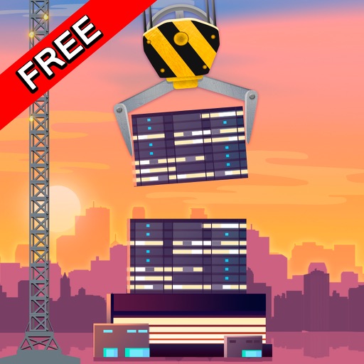 Blocky Sky Tower Building iOS App