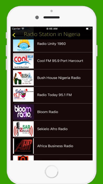 Radio Nigeria FM - Live Best Radio Stations Online screenshot 3