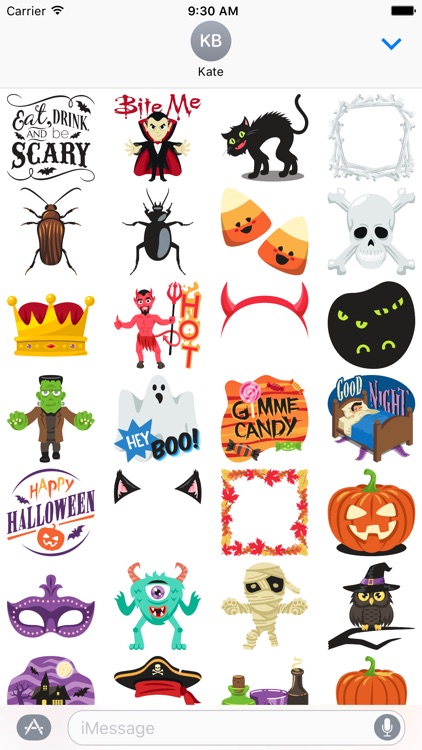 Halloween Party: Stickers by EmojiOne screenshot-3