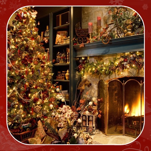 Classic Christmas Wallpapers & eCard Maker icon