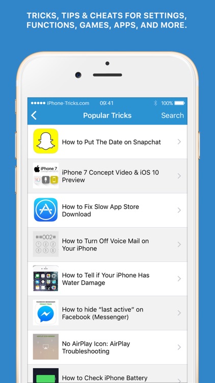 Tricks for iPhone (Pro)