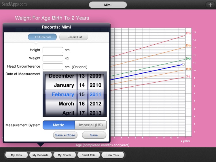 WHO Growth Charts for Babies, Infants screenshot-4