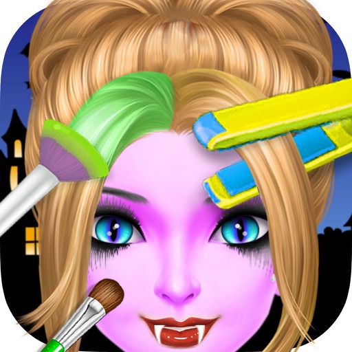 Halloween Hair Salon Spa: Girl Hair Salon & Makeup iOS App