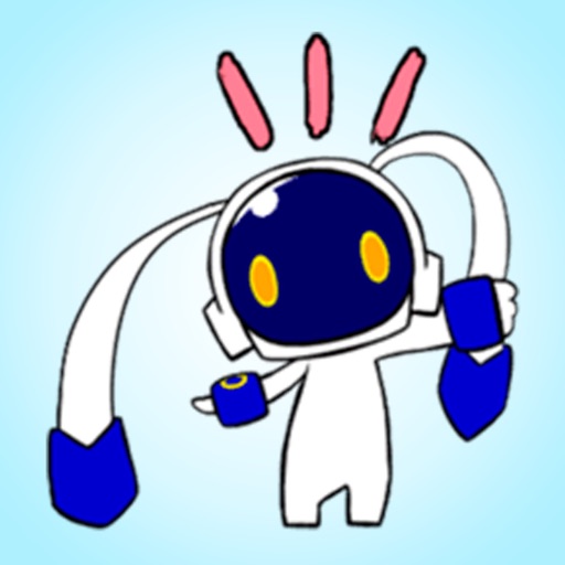 Cute Little Robot Stickers! icon