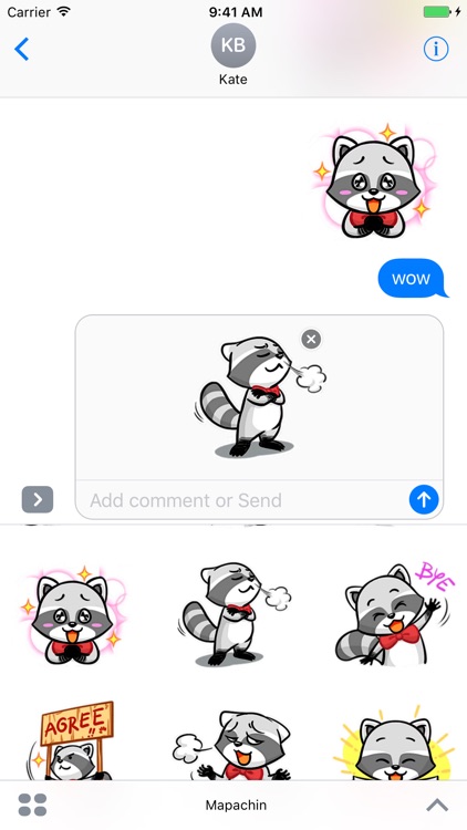 Mapachin Stickers