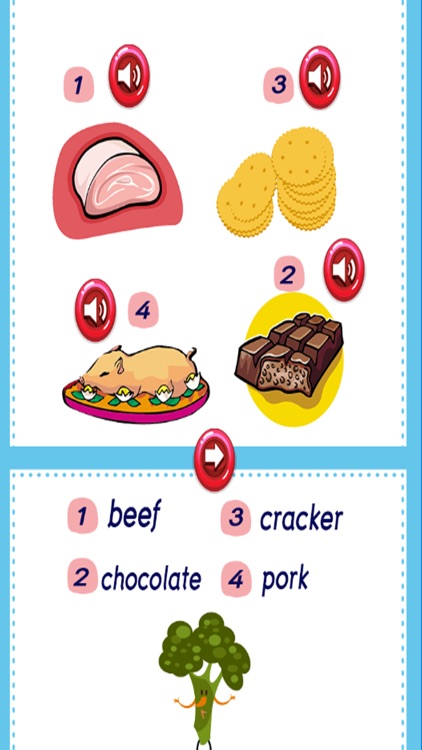 Foods Learn English : Education game for Kids screenshot-4